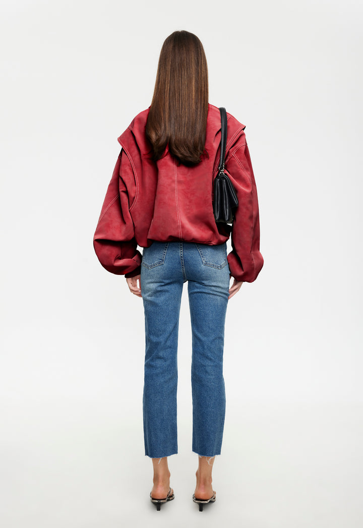 VISTA BOMBER - CRIMSON