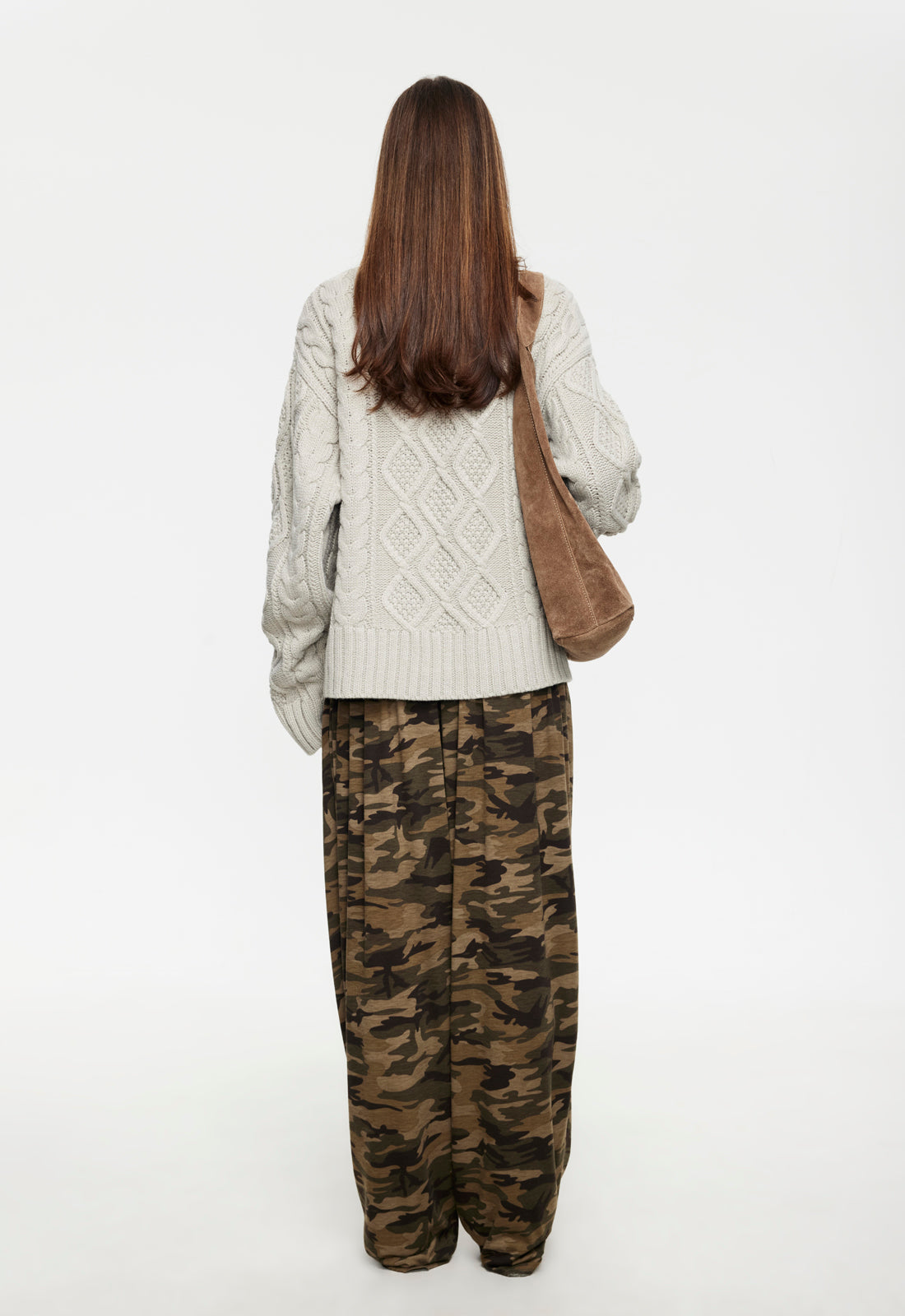LIAISON CABLE KNIT - ASH