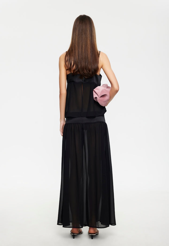 GRACIA MAXI DRESS - NOIR