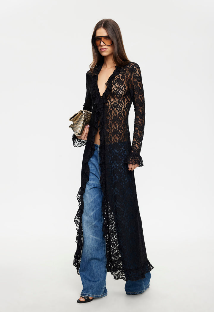 LONG NIGHTS MAXI DRESS - NOIR