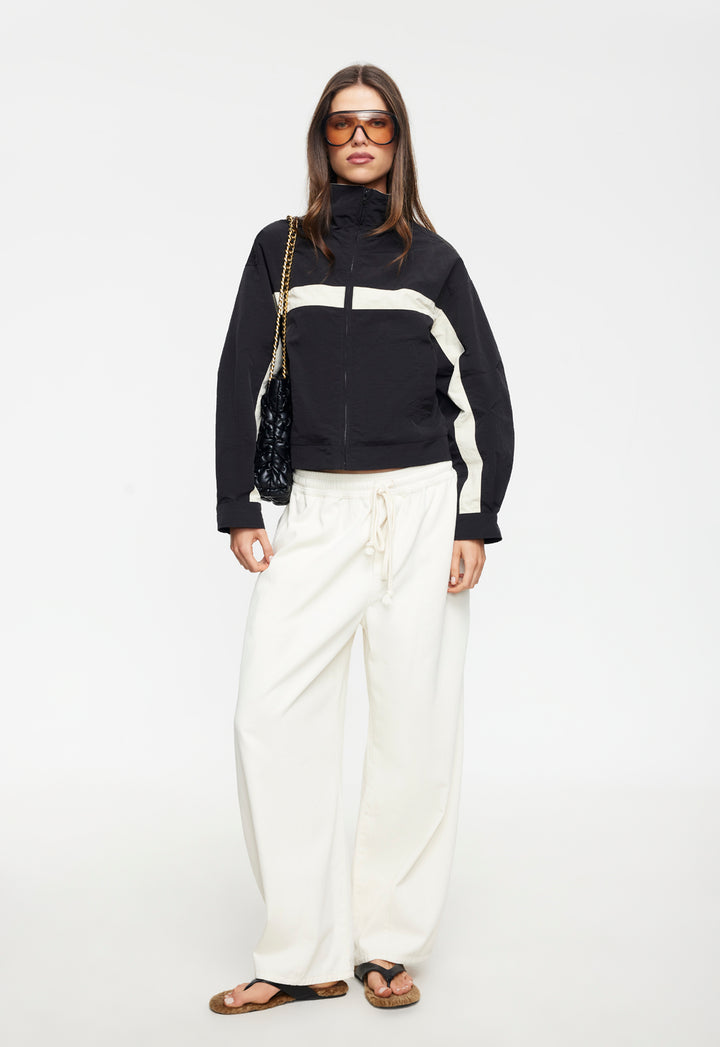 ESSENTIAL WINDBREAKER - NOIR