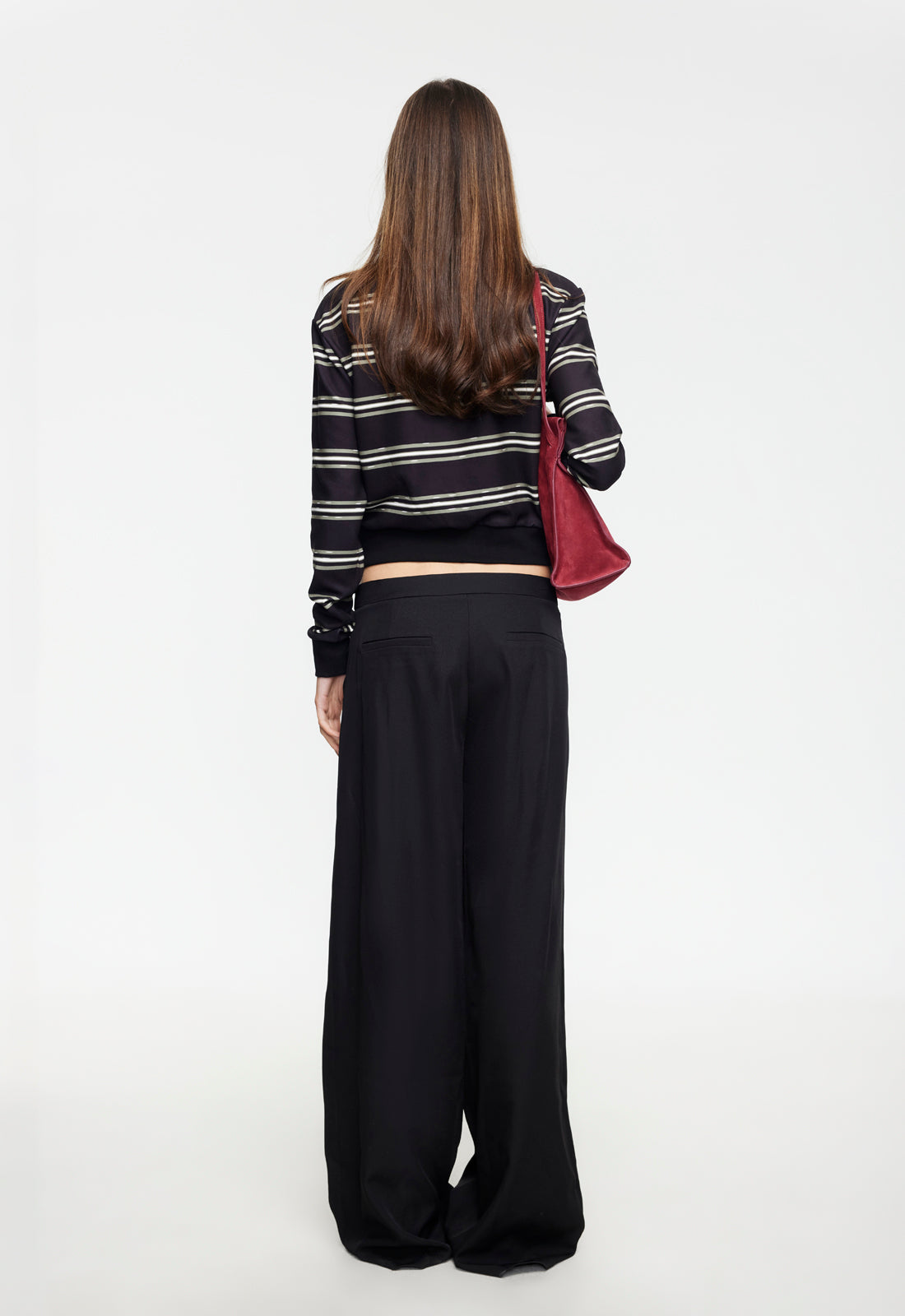 JETSET LONG SLEEVE - NOIR STRIPE