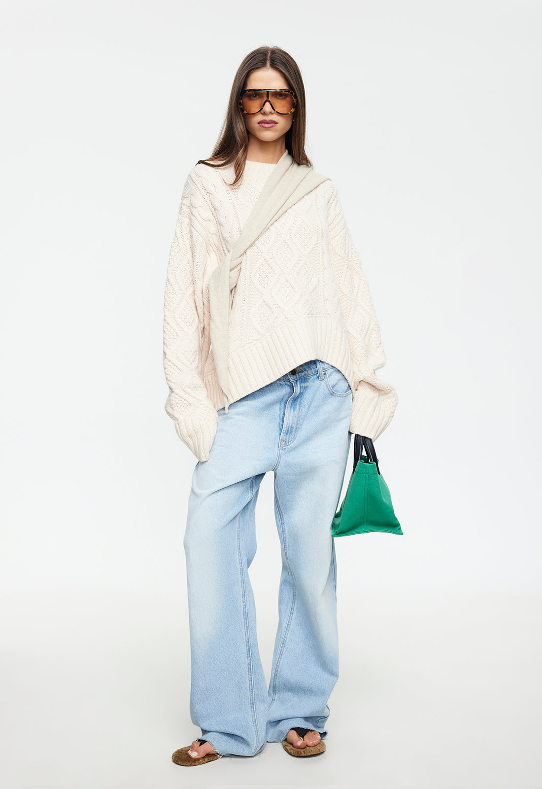LIAISON CABLE KNIT - CREAM