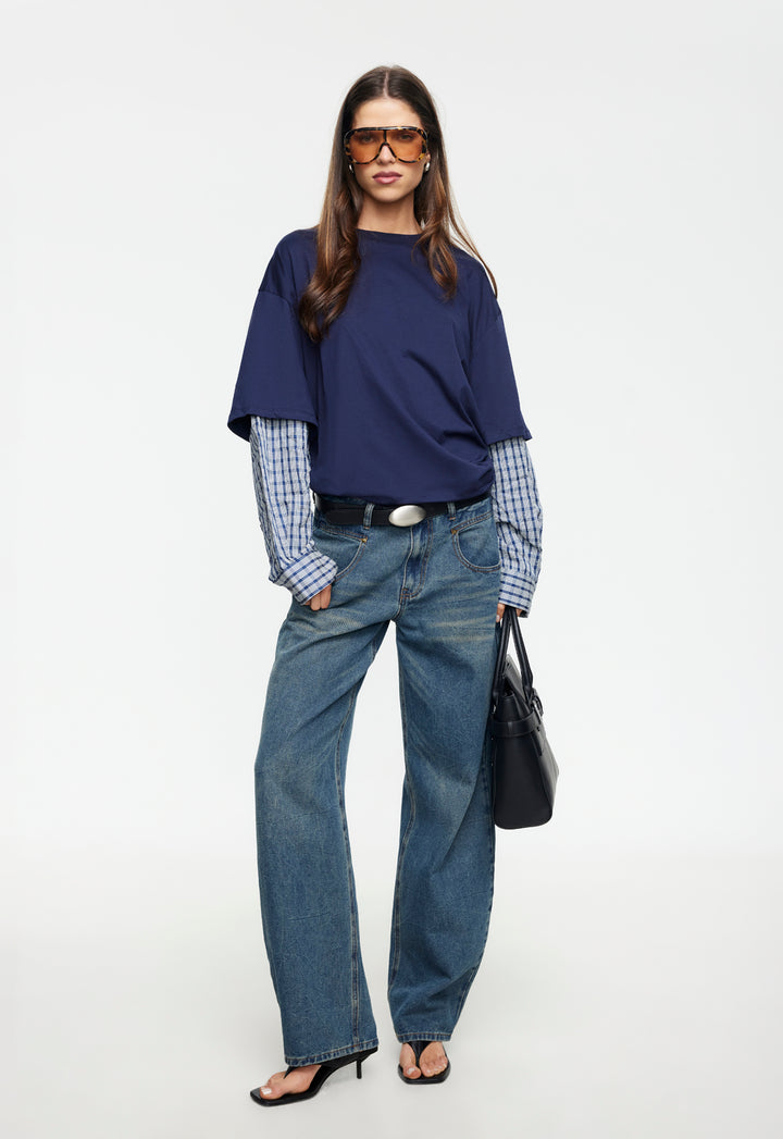 BOTTEGA SHIRT - NAVY