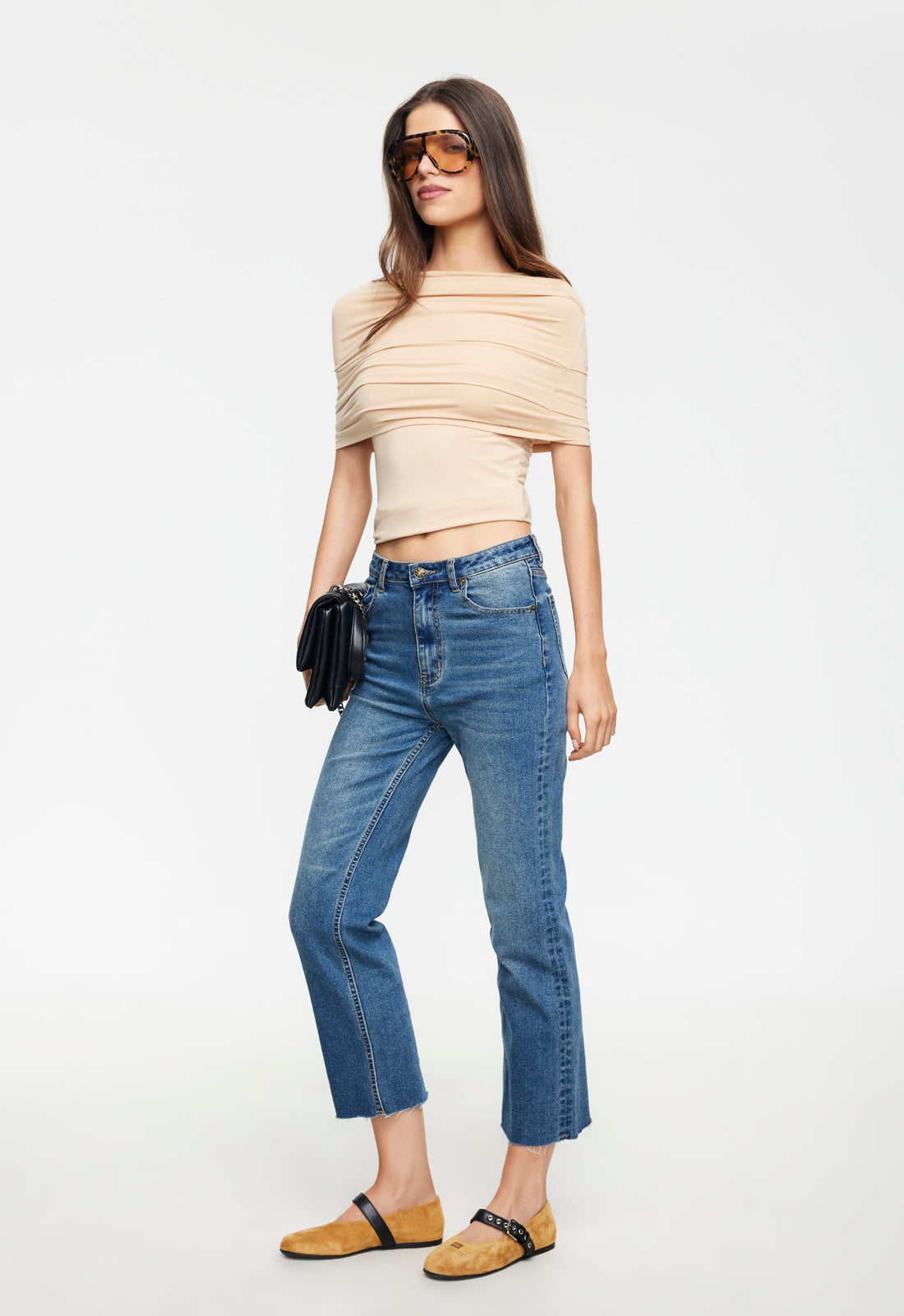 BELLA VITA TOP - ALMOND