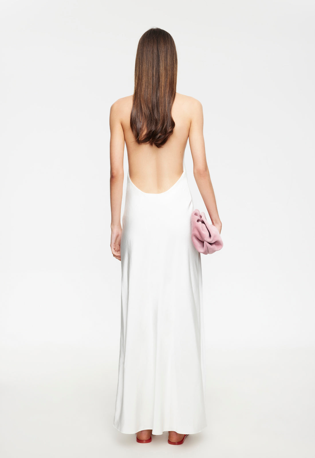 BARE MAXI DRESS - PORCELAIN