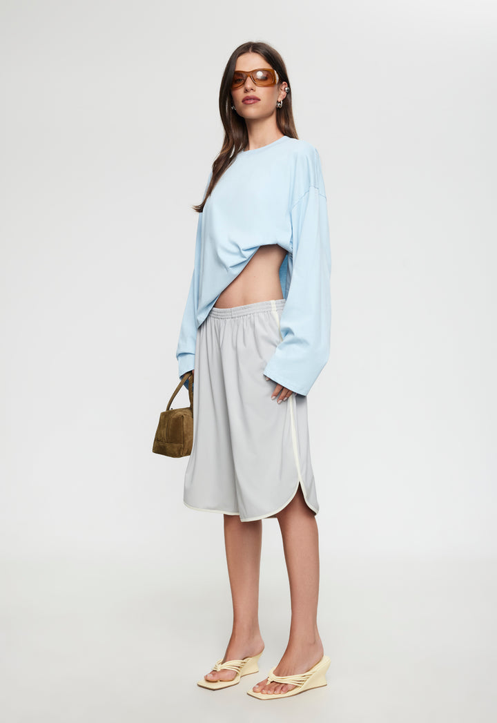 BLOOM LONG SLEEVE - BABY BLUE