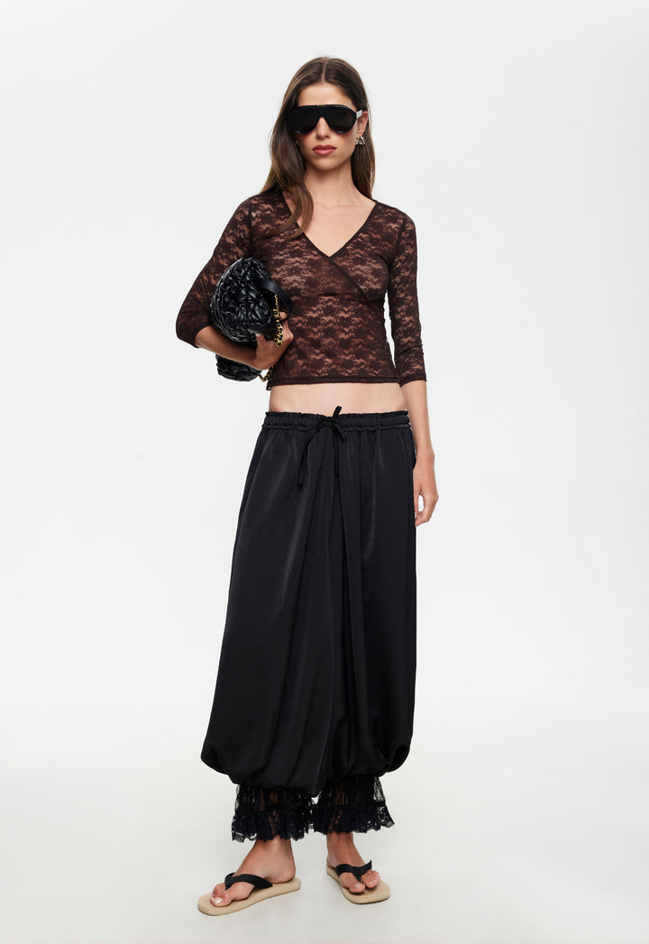 KISS & TELL PANT - NOIR