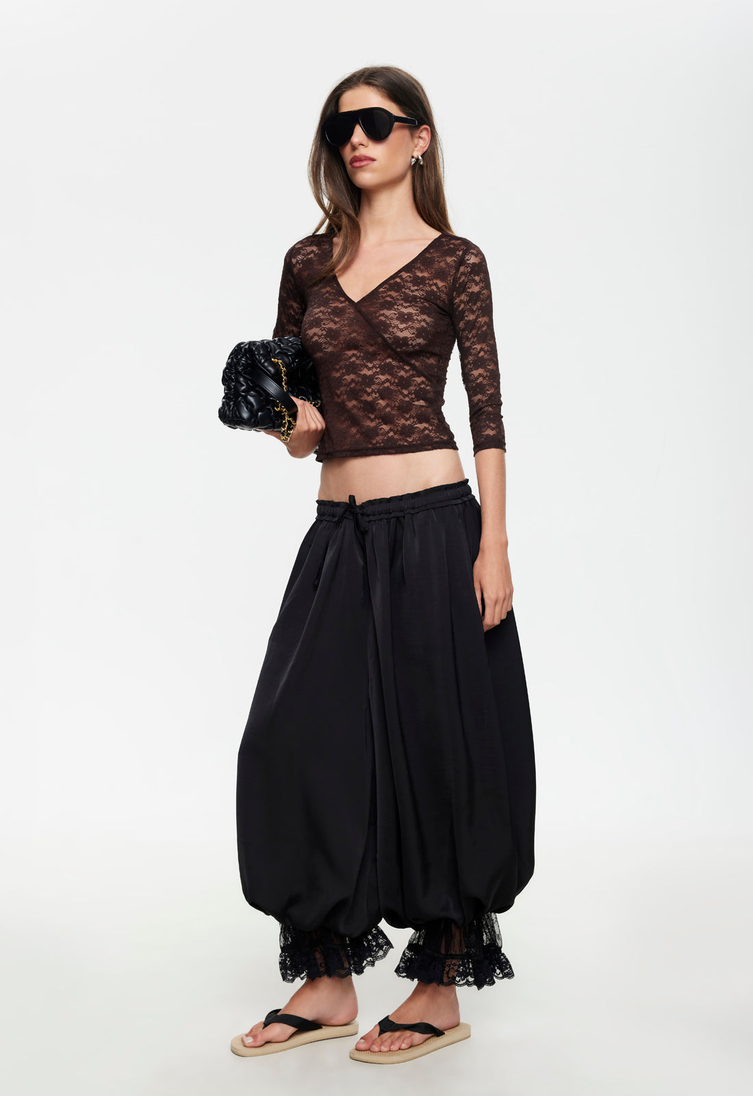 KISS & TELL PANT - NOIR