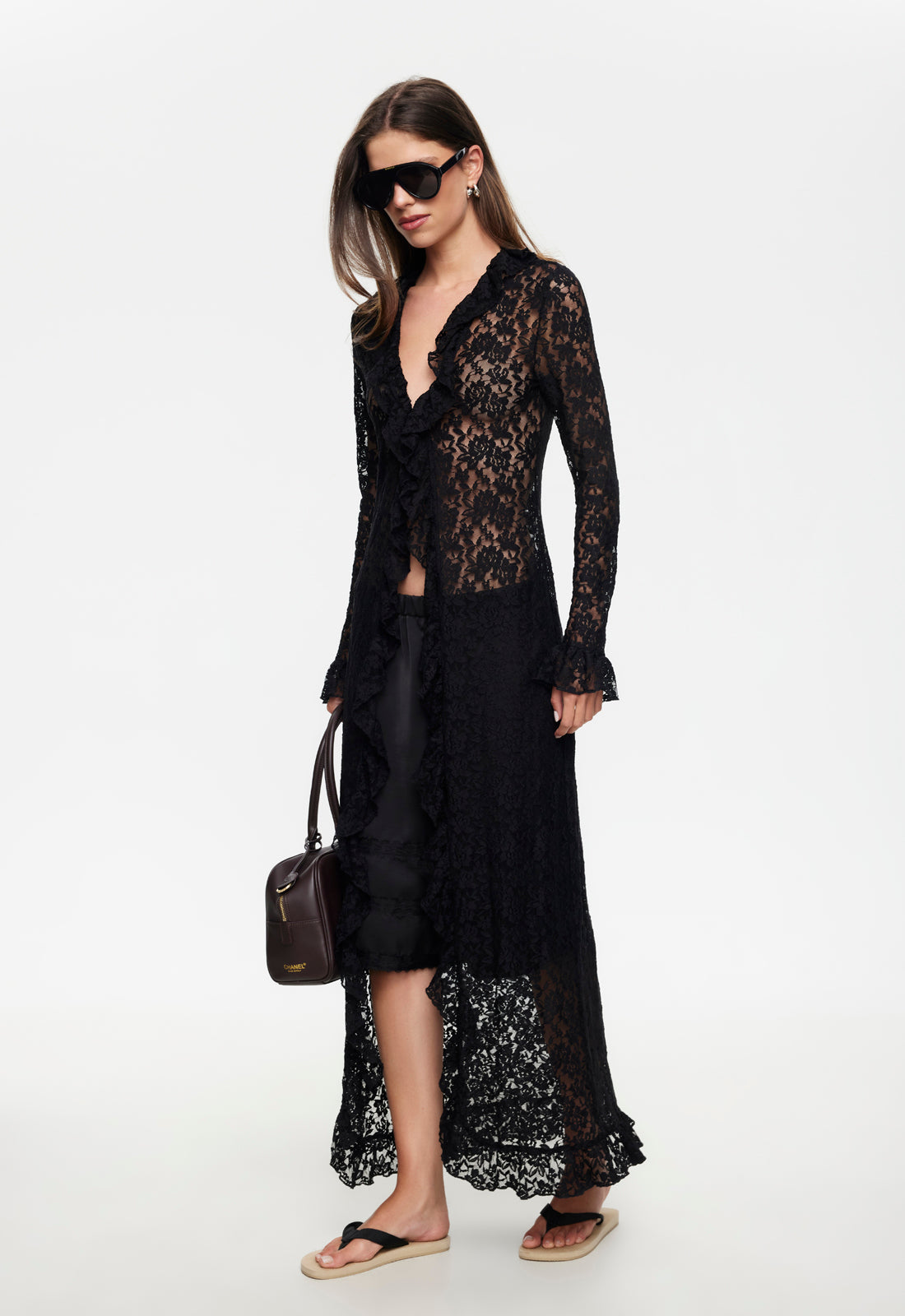 LONG NIGHTS MAXI DRESS - NOIR