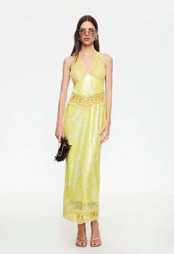 SOLANA MAXI DRESS - DESERT NIGHT