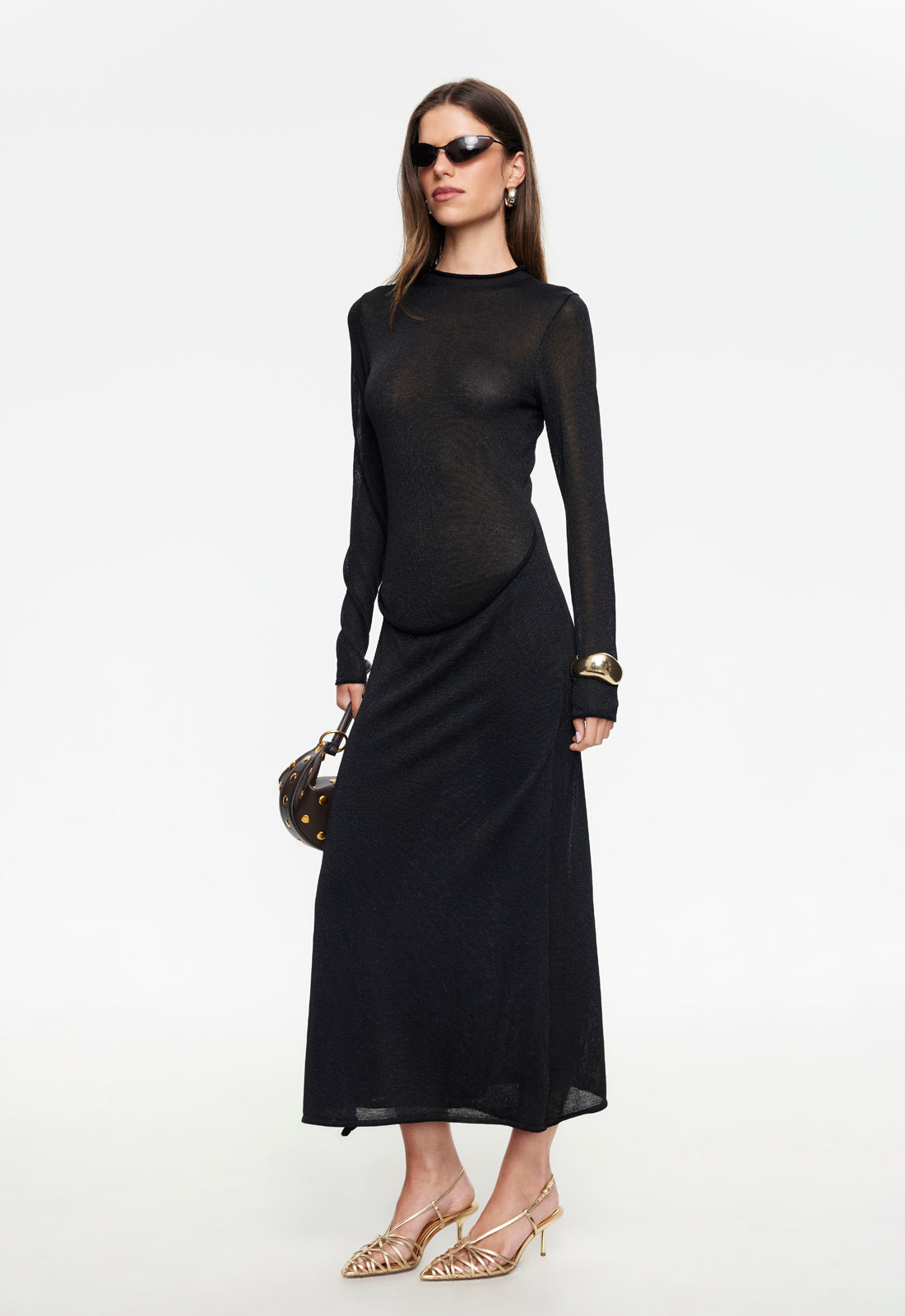 RESOLUTION MAXI DRESS - SMOKE