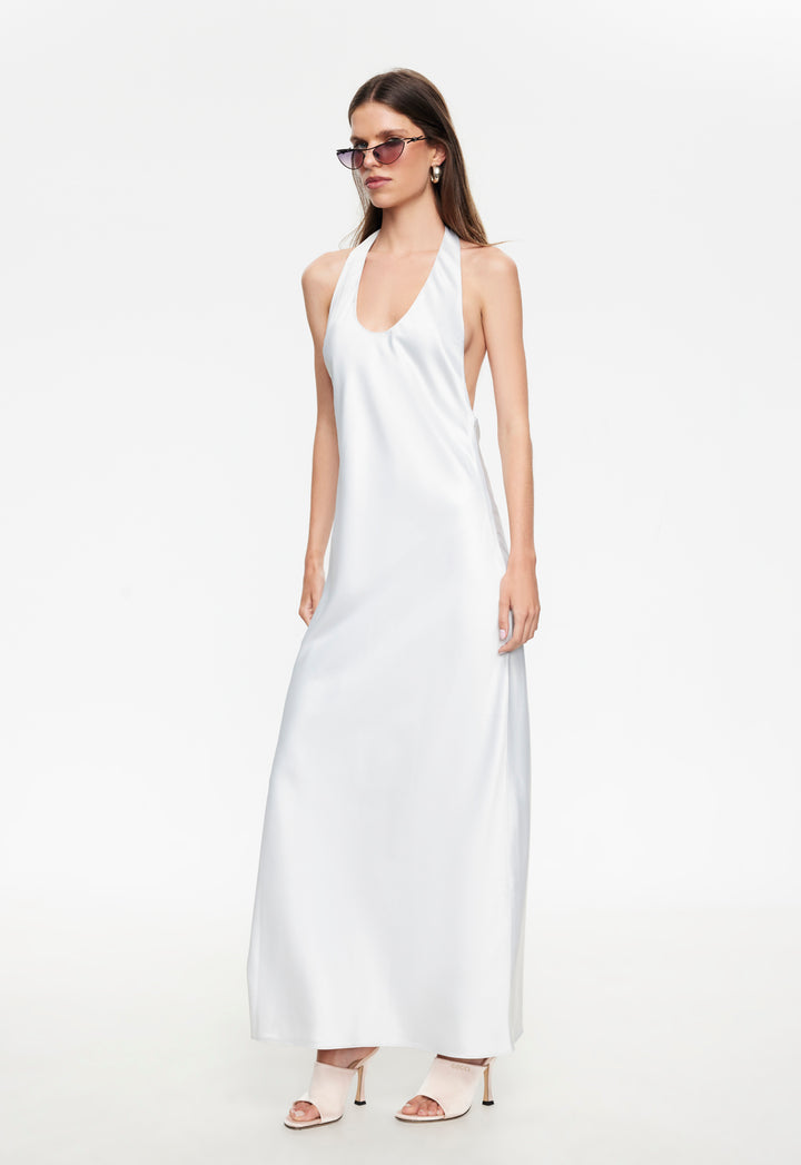 BARE MAXI DRESS - PISTACHIO