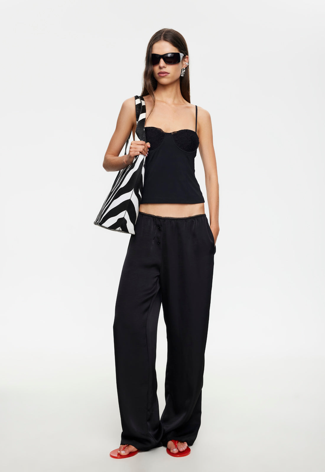 IN BLOOM PANT - NOIR