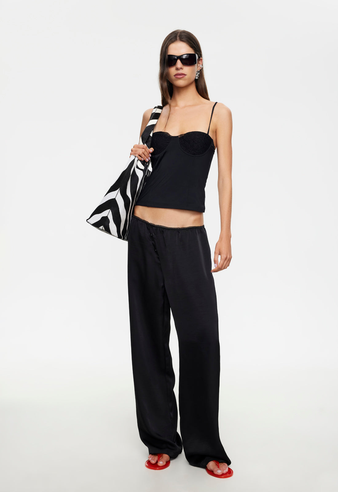 IN BLOOM PANT - NOIR