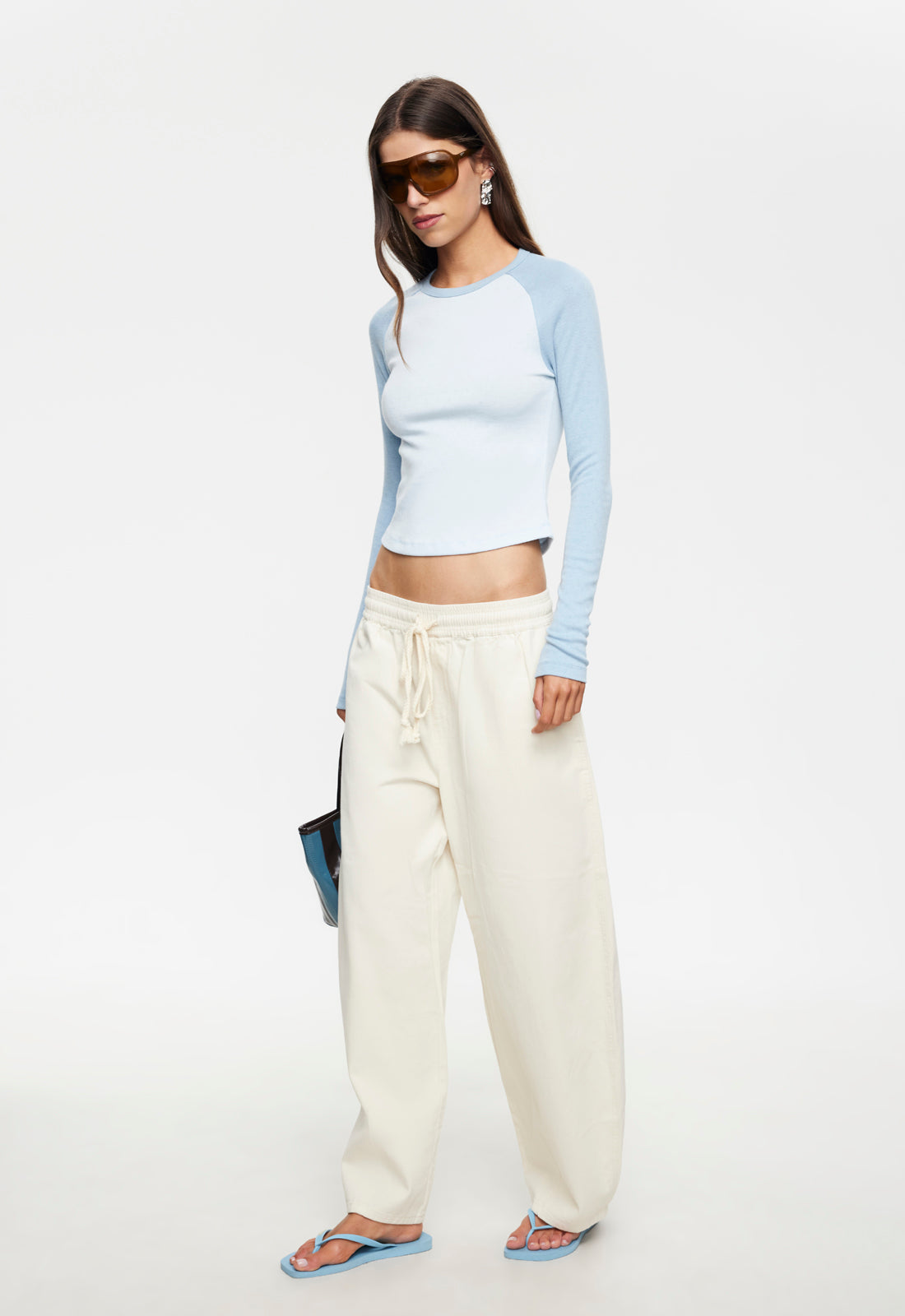 BRONX LONG SLEEVE - SKY BLUE