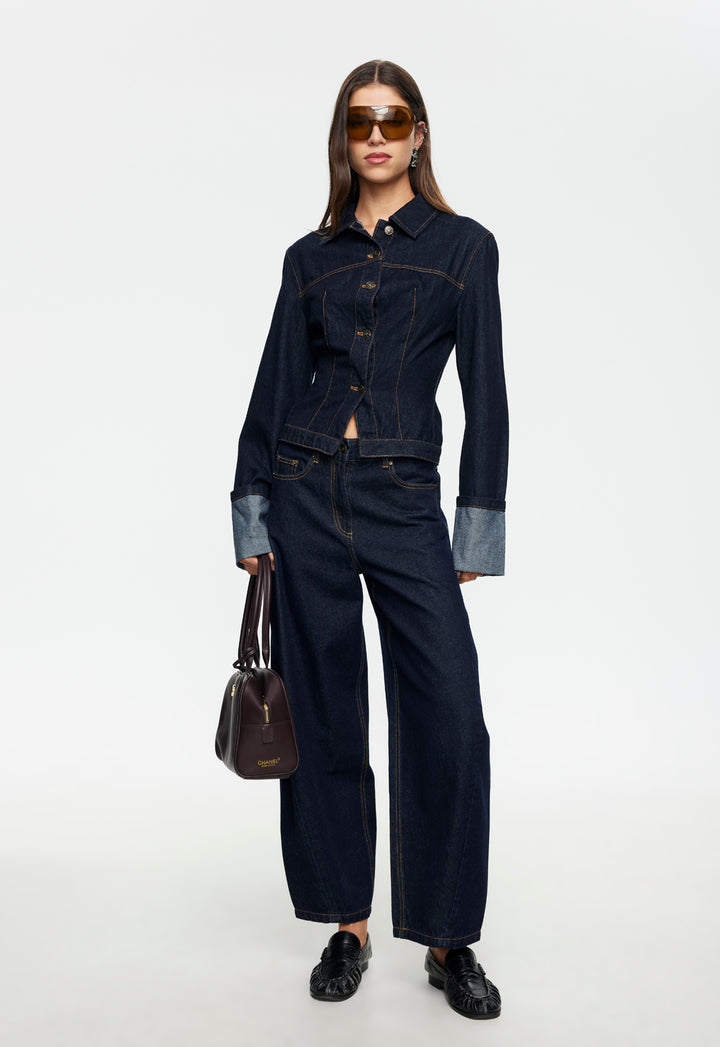 THE BRONX DENIM JACKET - INDIGO