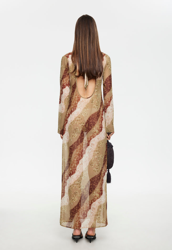 PACIFIC MAXI DRESS - VINTAGE FLORAL