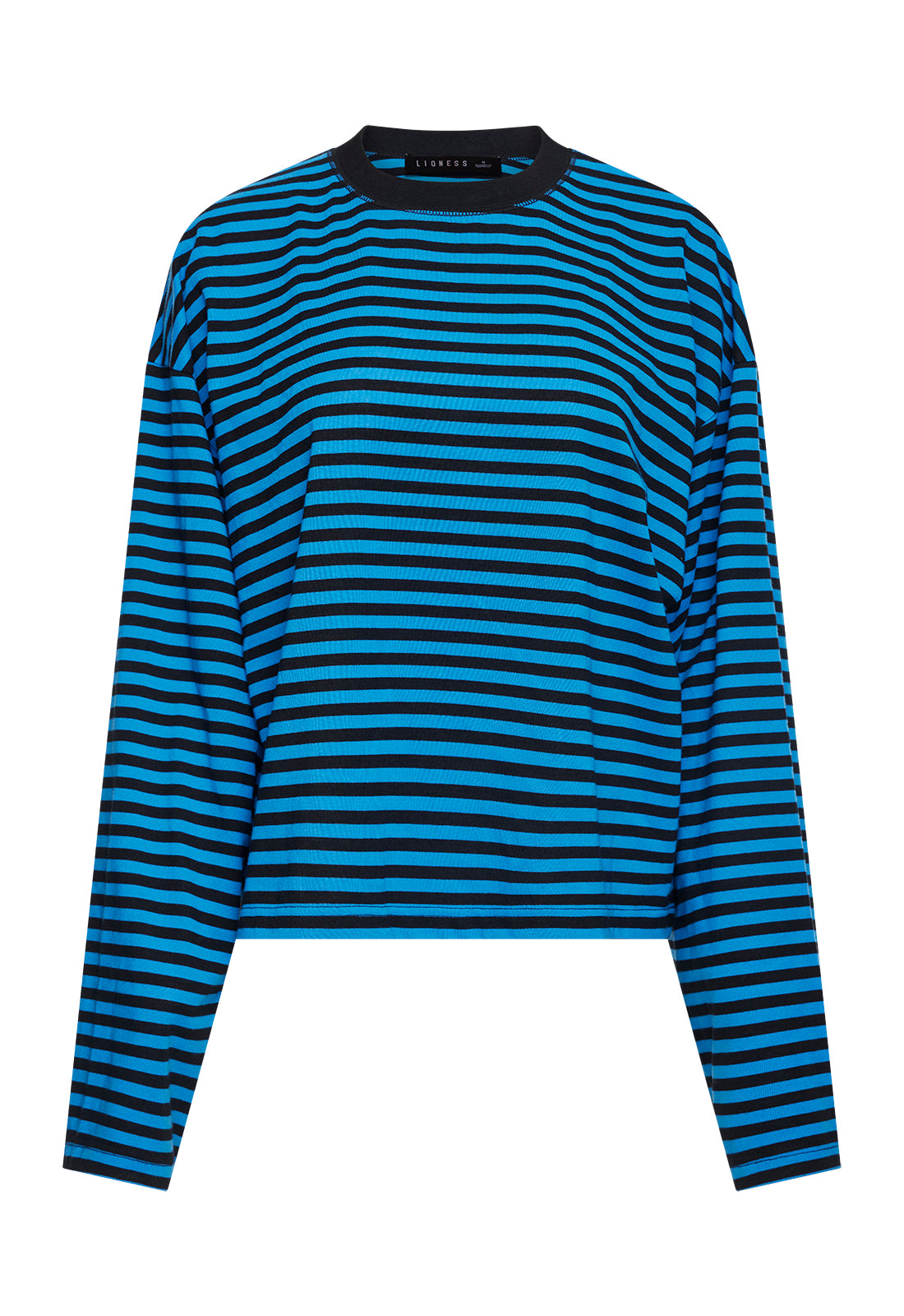 BLOOM LONG SLEEVE - COBALT STRIPE