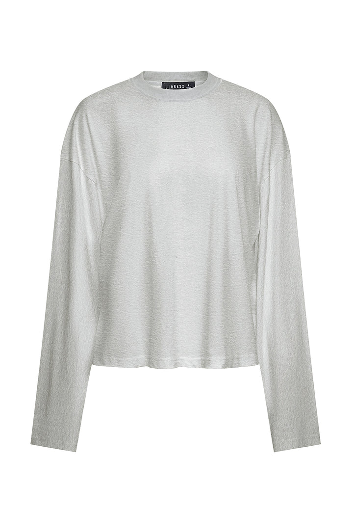 BLOOM LONG SLEEVE - GREY