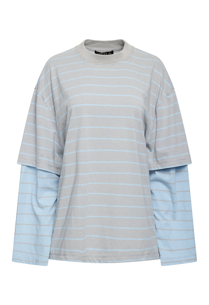 BOTTEGA SHIRT - CLOUD SKY STRIPE