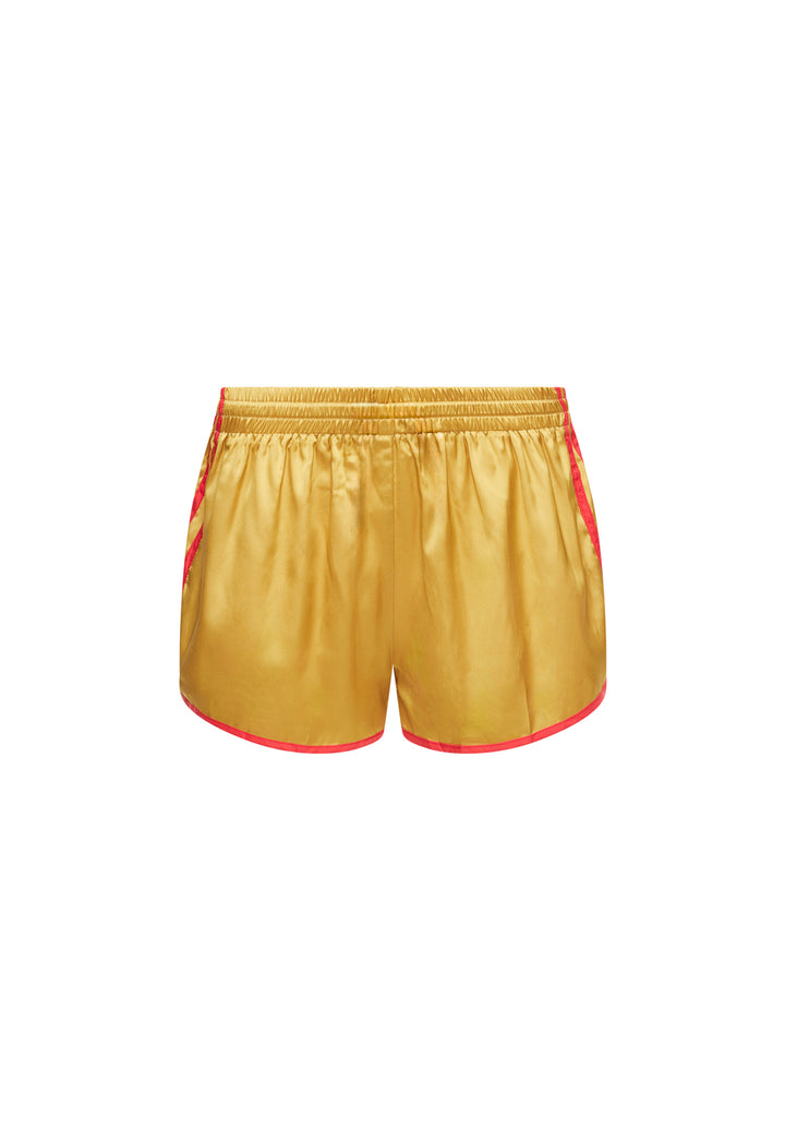 BLOOM SATIN SHORT - SAHARA CHERRY