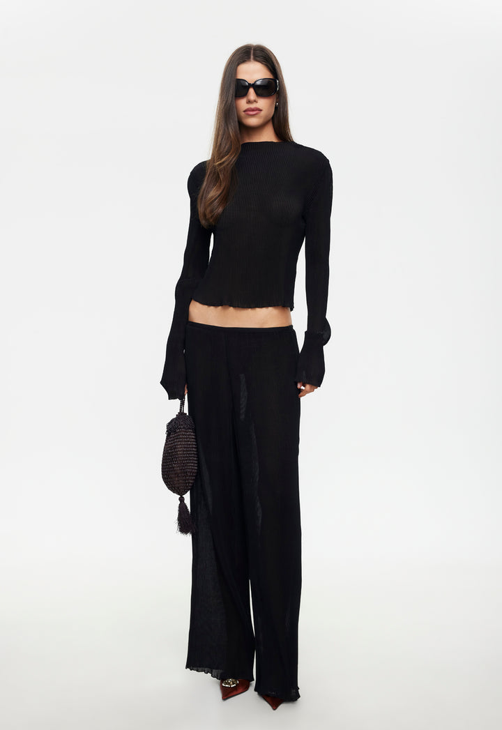 FORD LONG SLEEVE TOP - ONYX