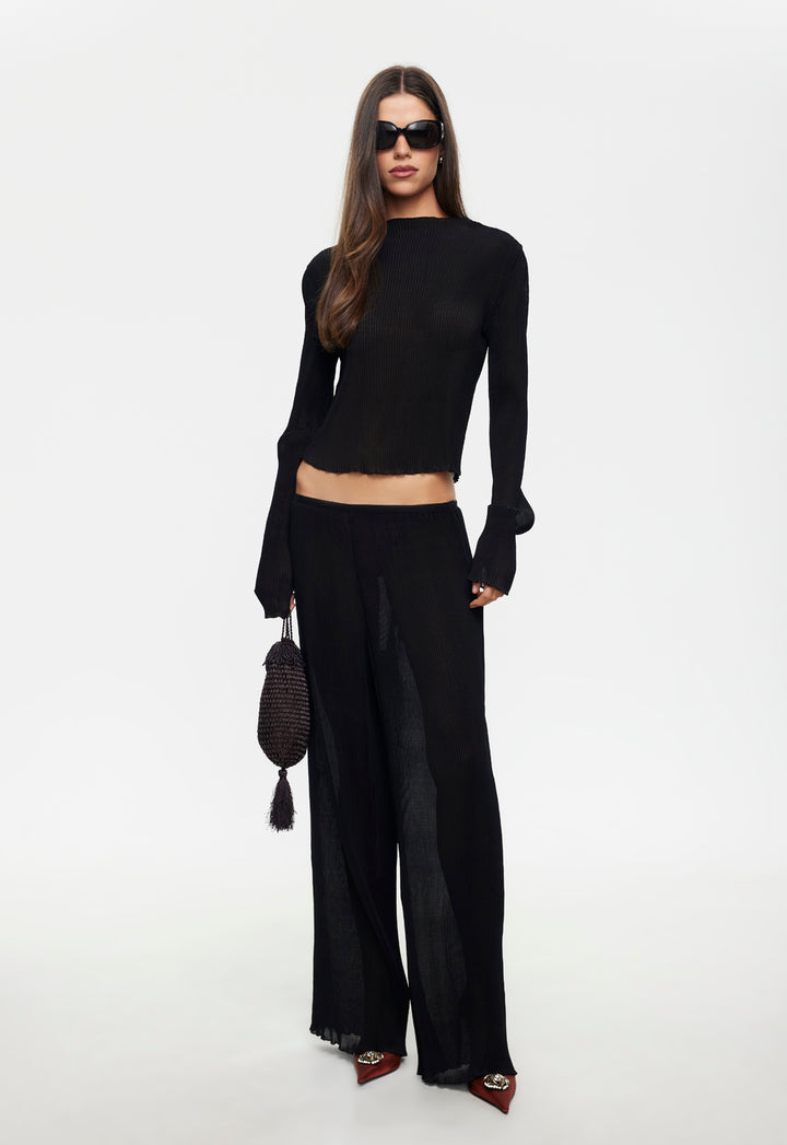 FORD LONG SLEEVE TOP - ONYX
