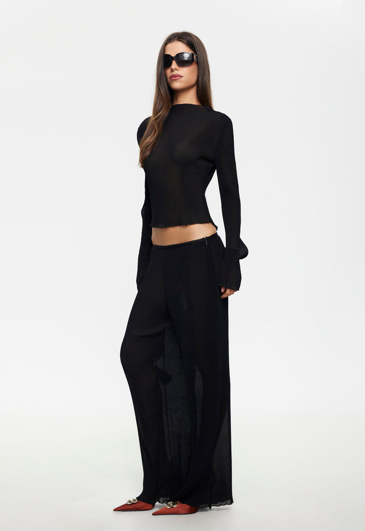 FORD LONG SLEEVE TOP - ONYX