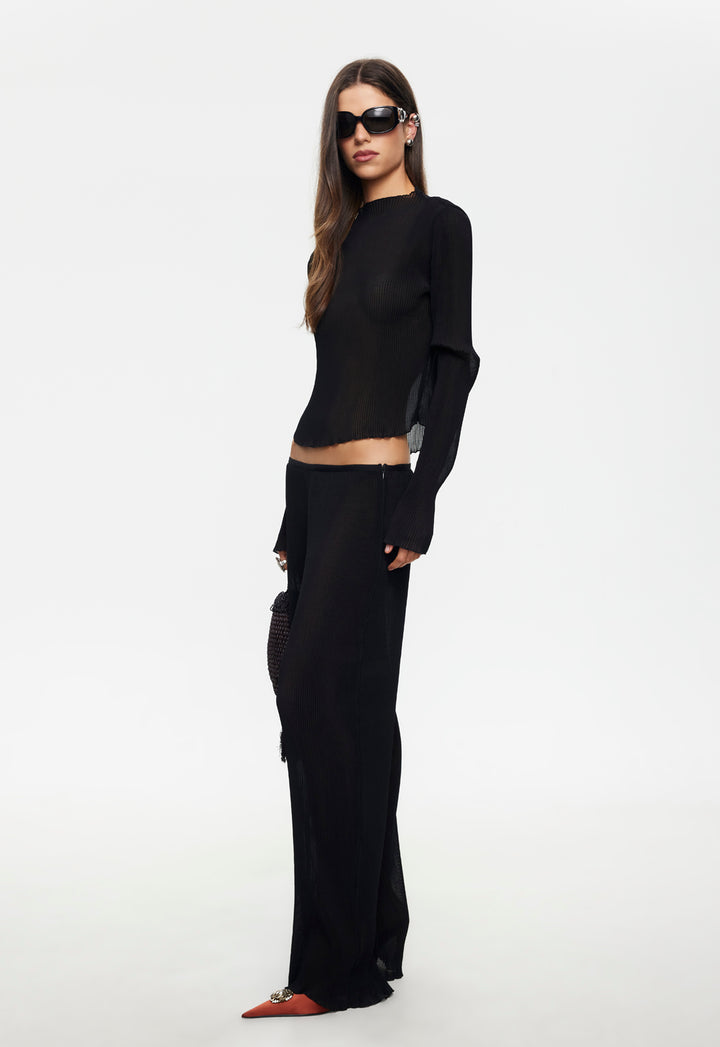 FORD LONG SLEEVE TOP - ONYX