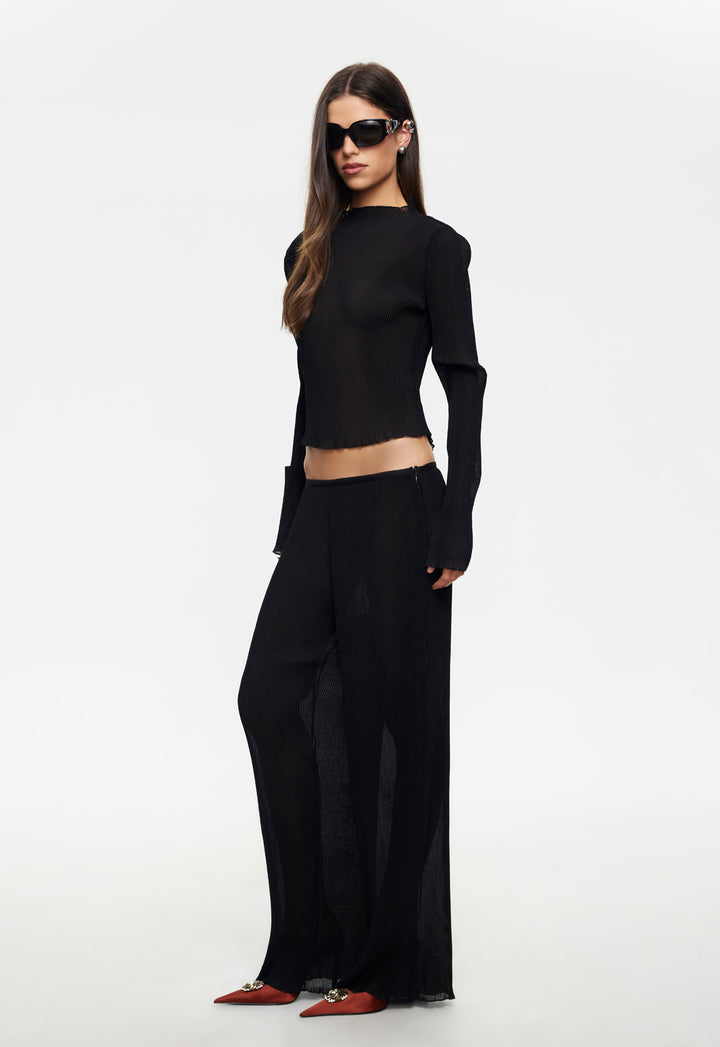 FORD LONG SLEEVE TOP - ONYX