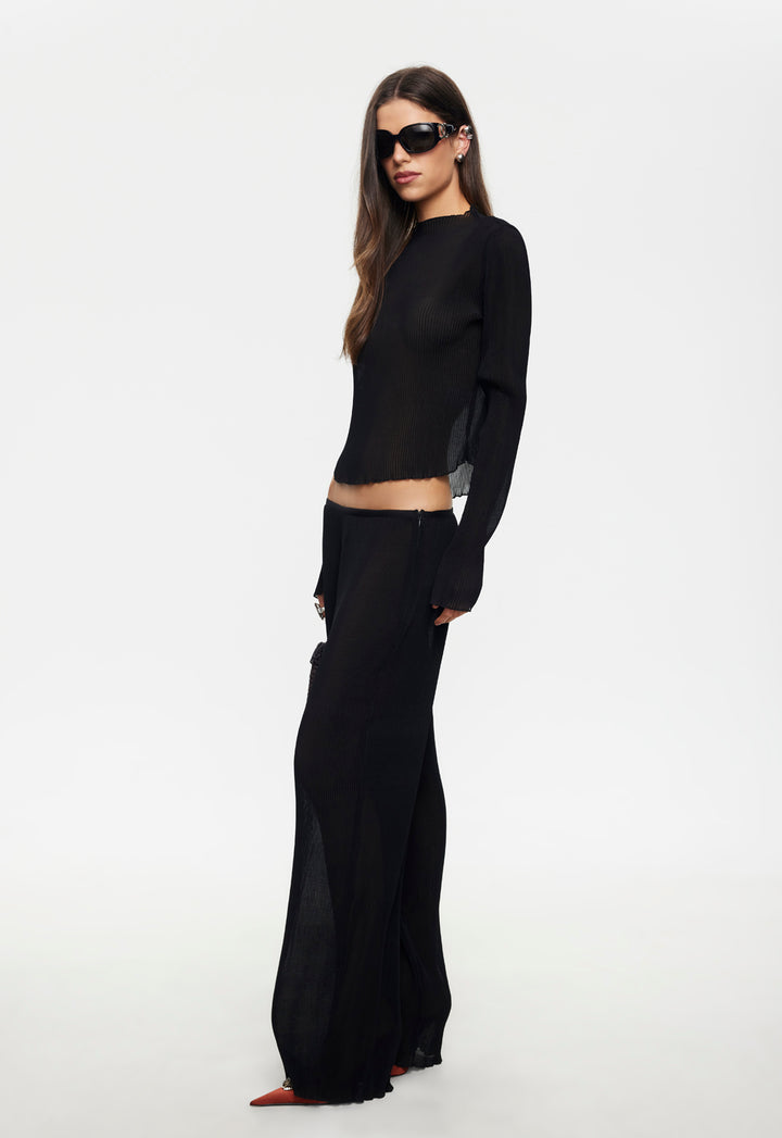 FORD LONG SLEEVE TOP - ONYX