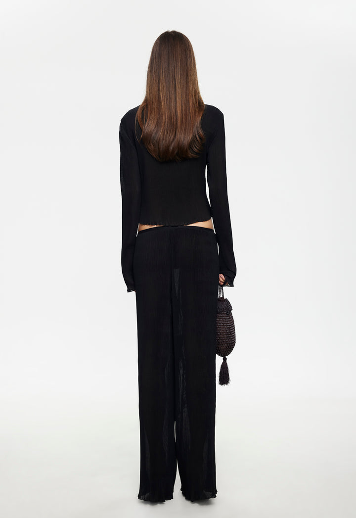 FORD LONG SLEEVE TOP - ONYX
