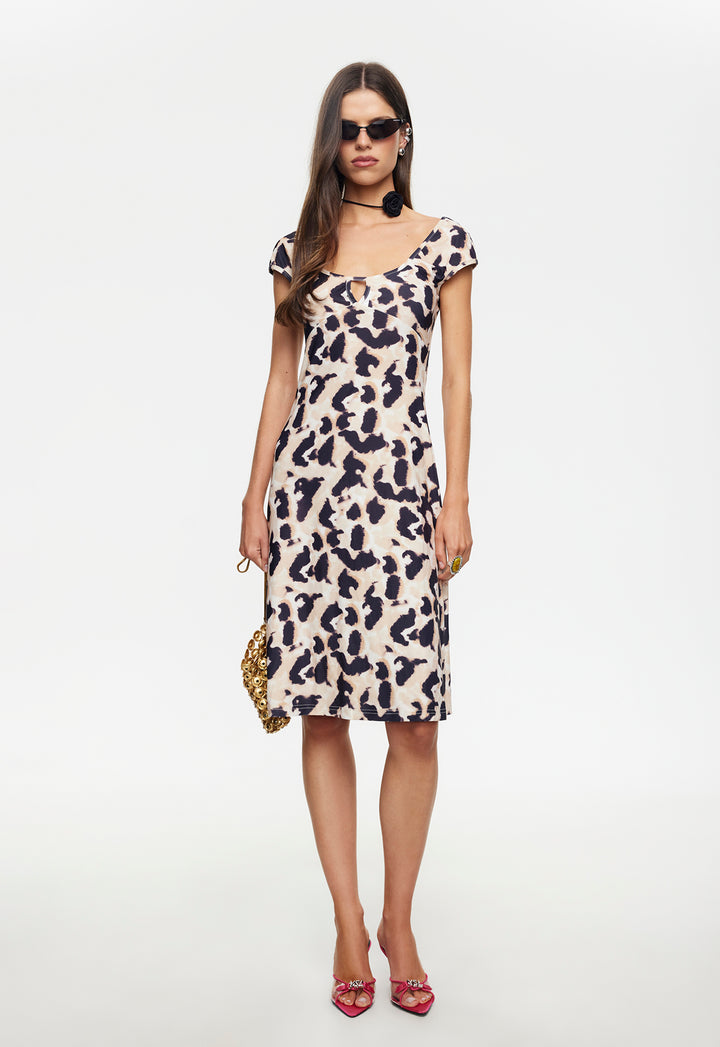 ROBERTO MIDI DRESS - DESERT MUSE