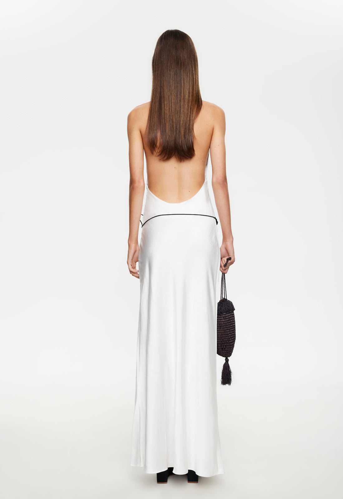 BARE MAXI DRESS - PORCELAIN