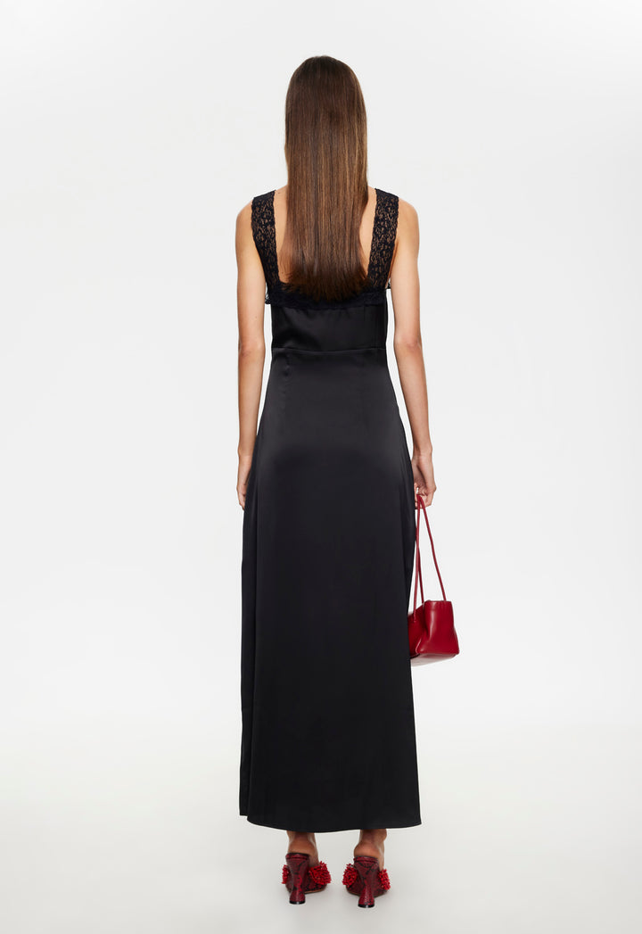 LOVE LETTERS MAXI DRESS - NOIR