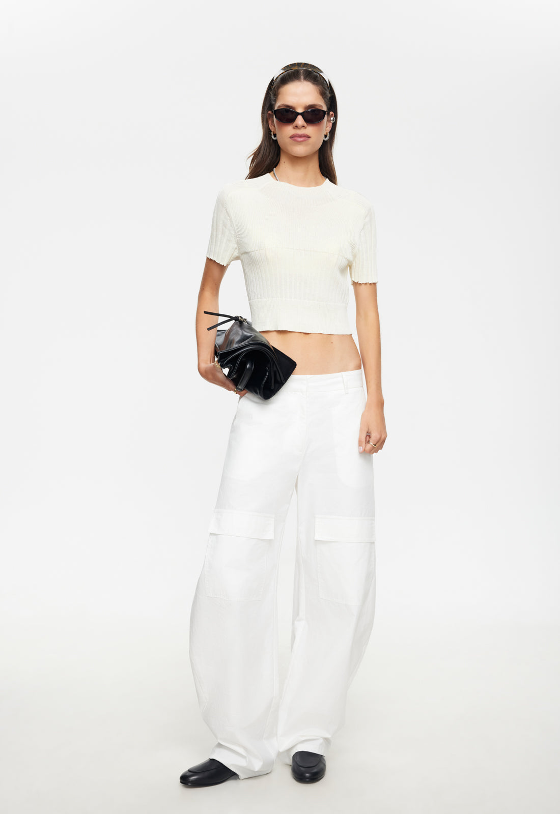 ROMA KNIT TOP - CREAM