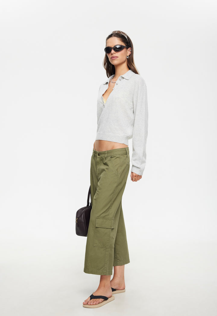 COCO KNIT TOP - DOVE