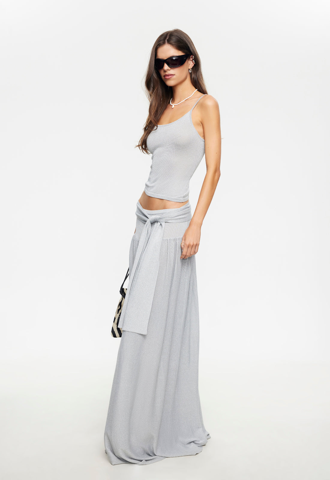 DOLCE TANK TOP - SILVER