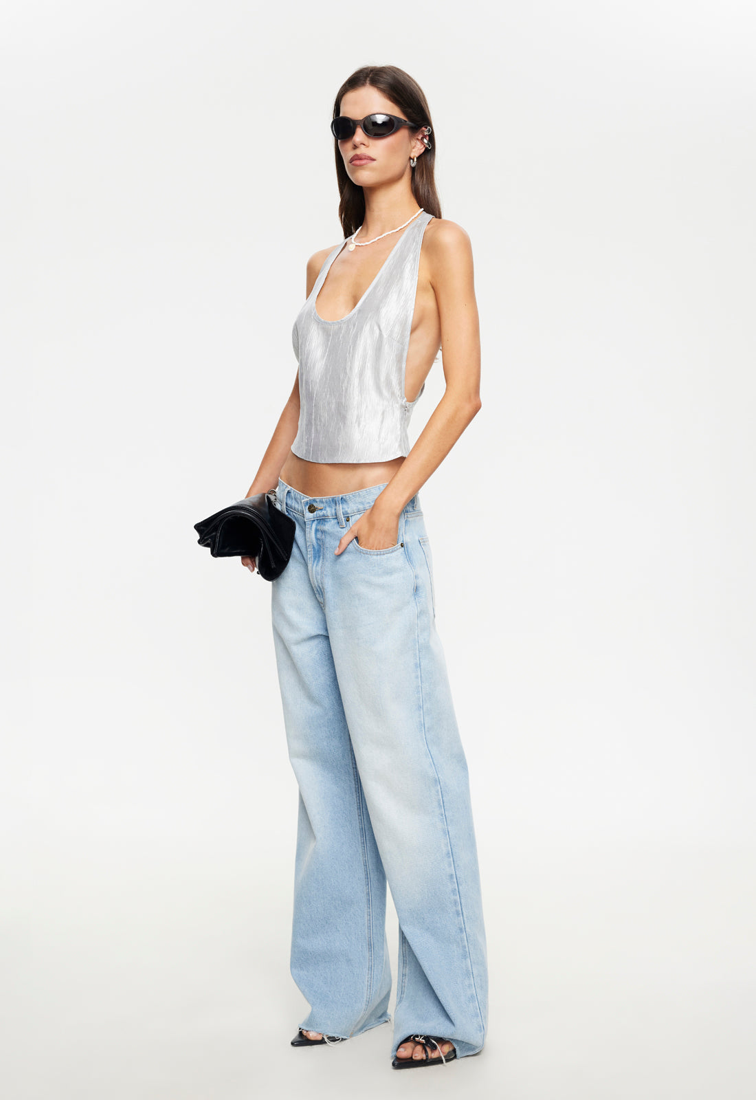 BARE CAMI - SILVER