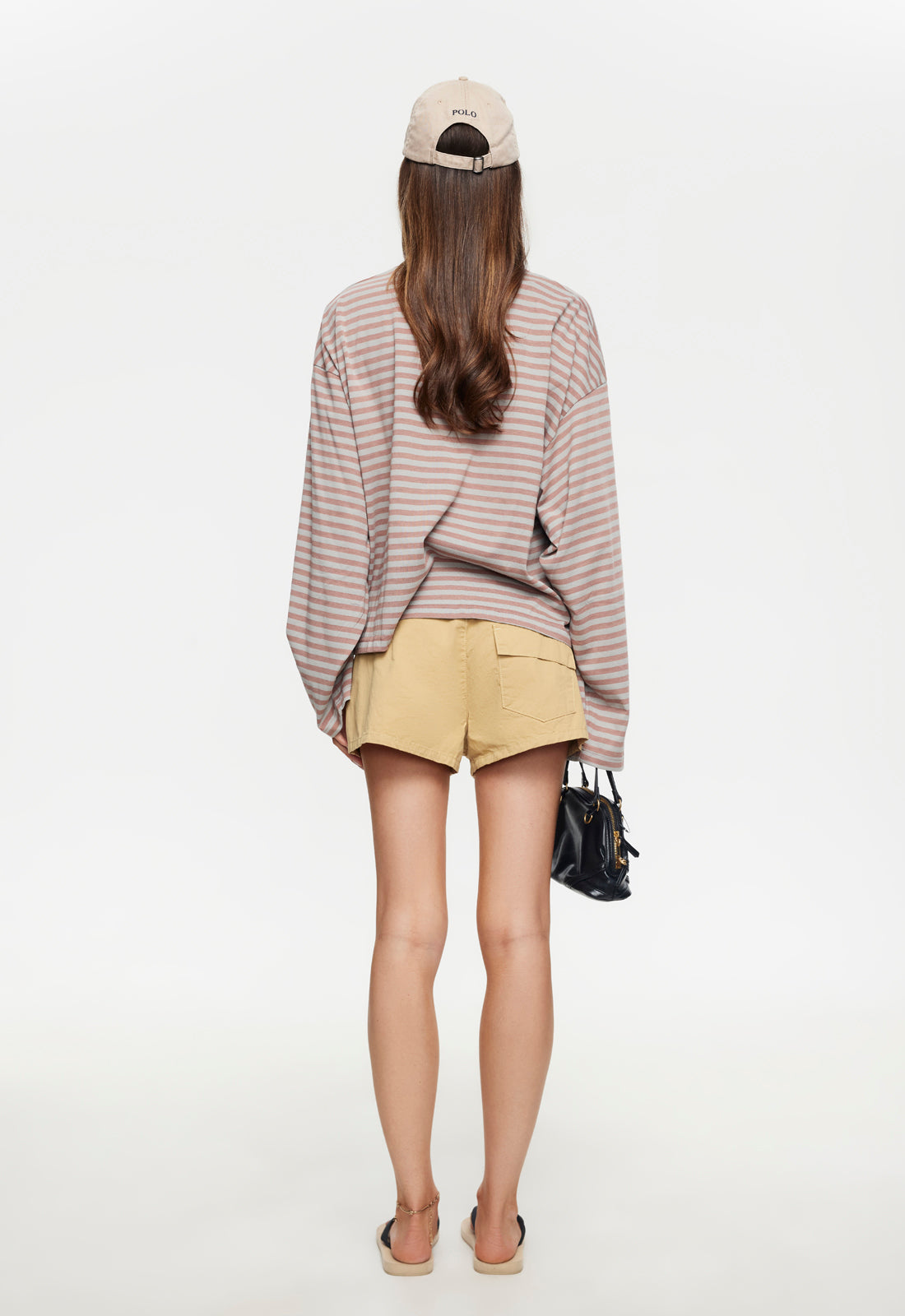BLOOM LONG SLEEVE - MUTED PASTELS STRIPE