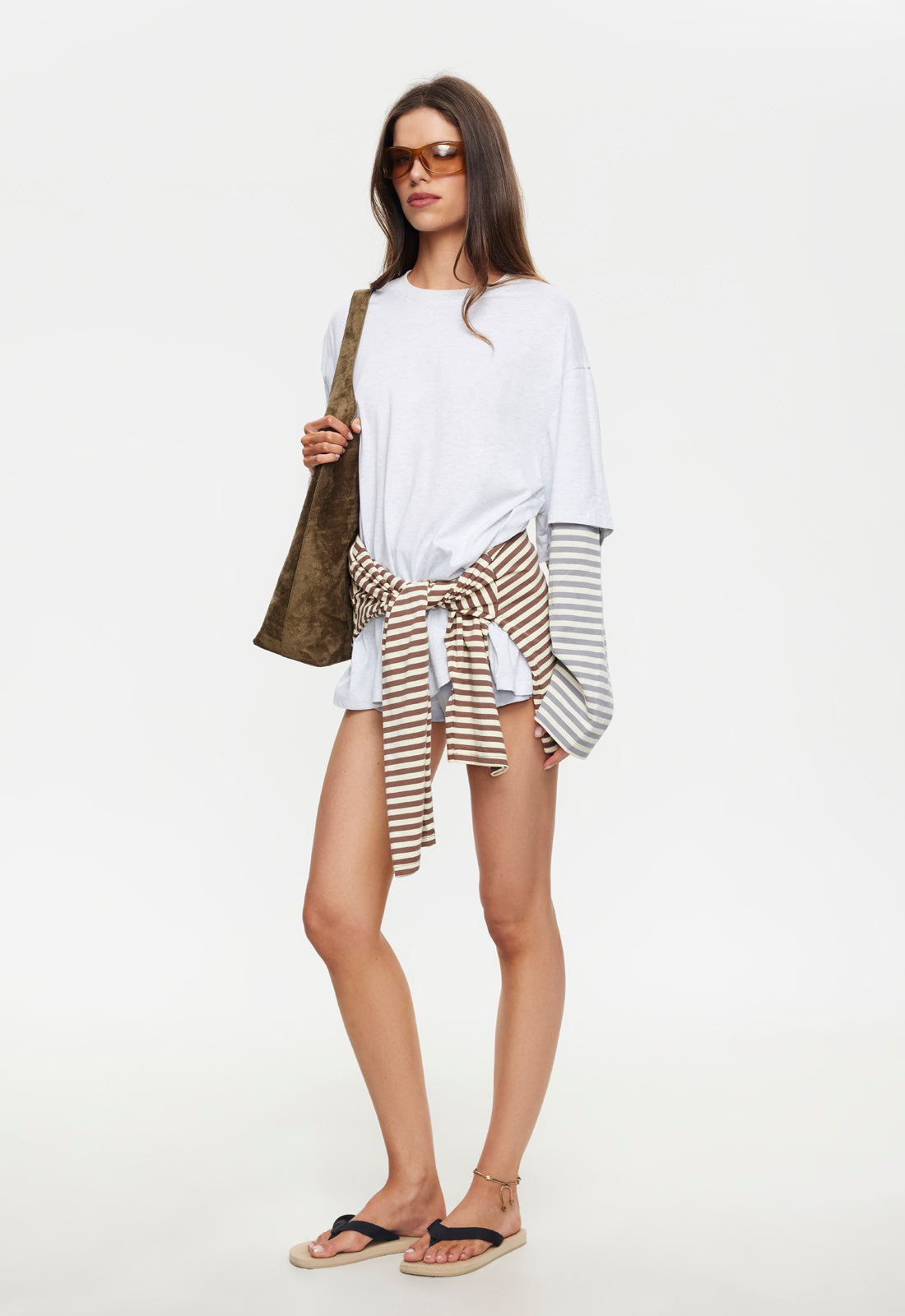 BOTTEGA SHIRT - ASH STRIPE