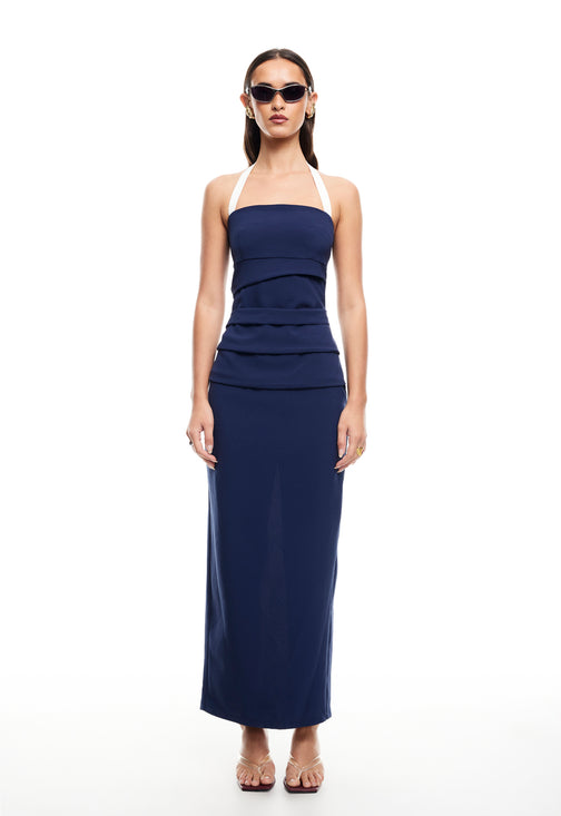 1999 MAXI DRESS - NAVY