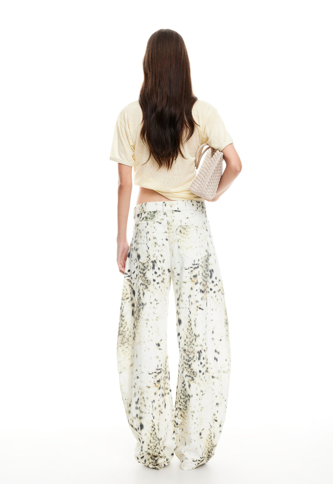 HORSESHOE JEAN - SNOW LEOPARD