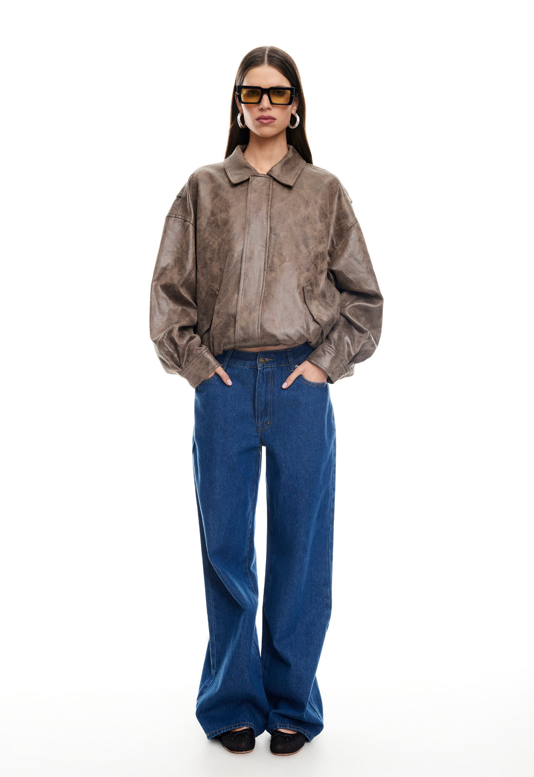 KENNY BOMBER - CHOCOLATE