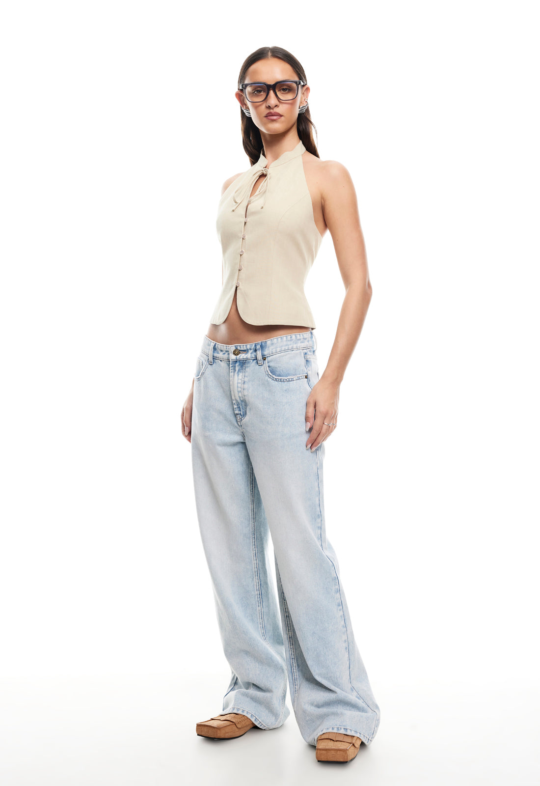 UTOPIAN TOP - DEEP WHEAT