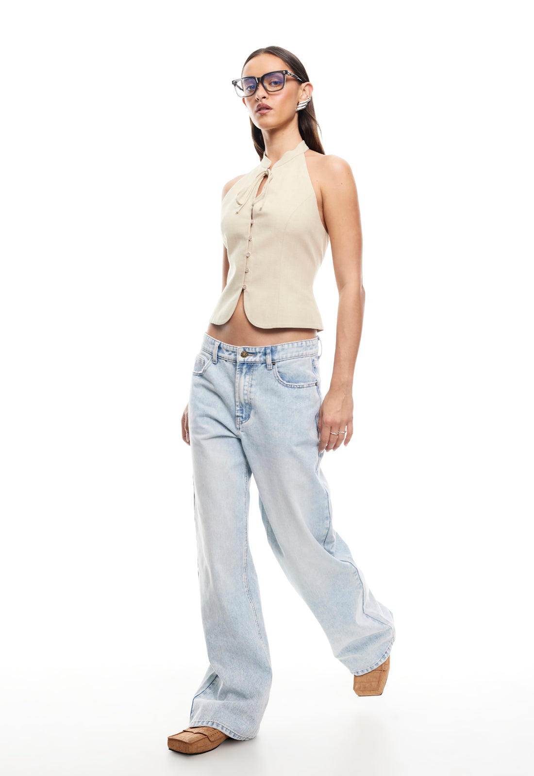 UTOPIAN TOP - DEEP WHEAT