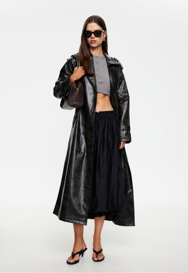 OFF DUTY COAT - WASHED ONYX