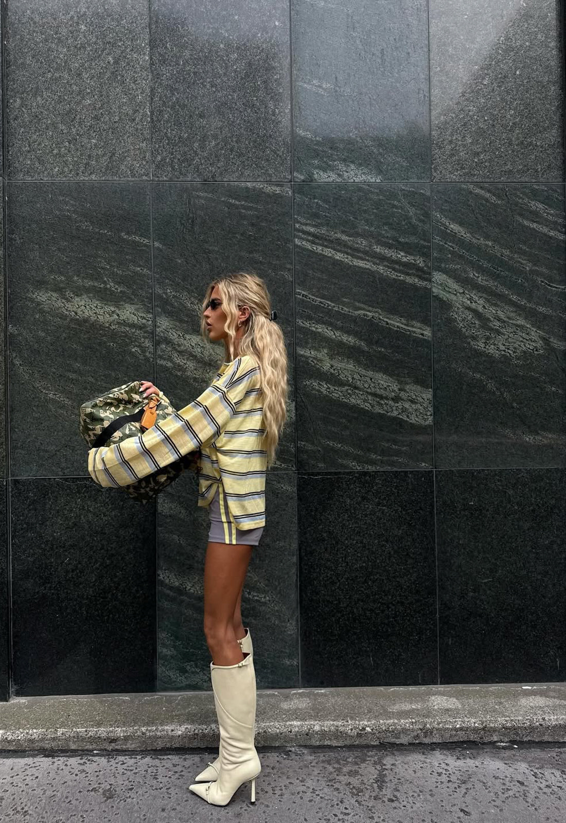 REBELS JERSEY - HONEY STRIPE