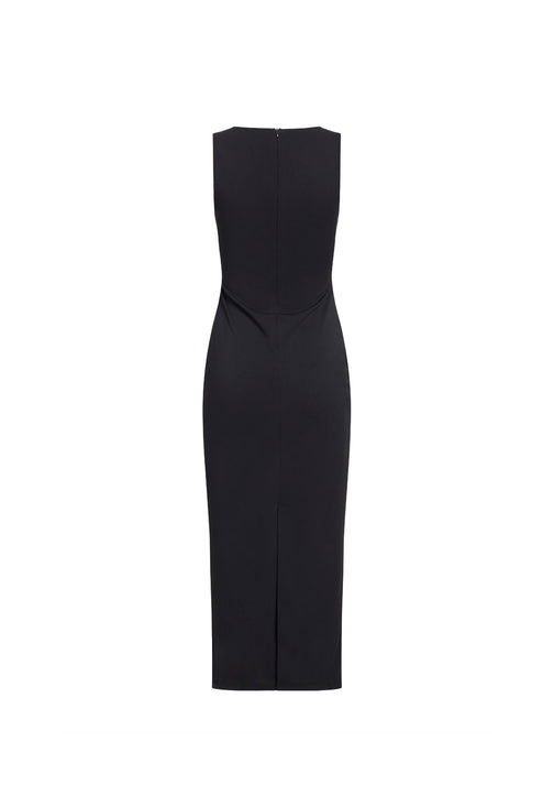 AFTER HOURS MIDI DRESS - ONYX